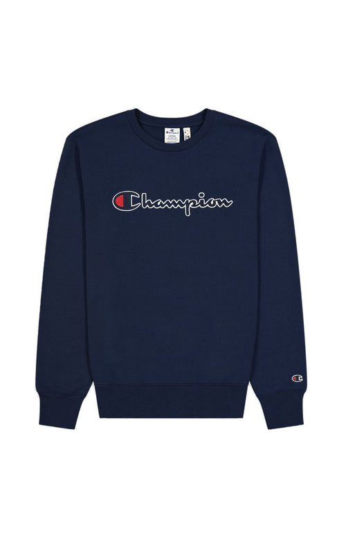 Sweatshirt Champion Crewneck - Bleu