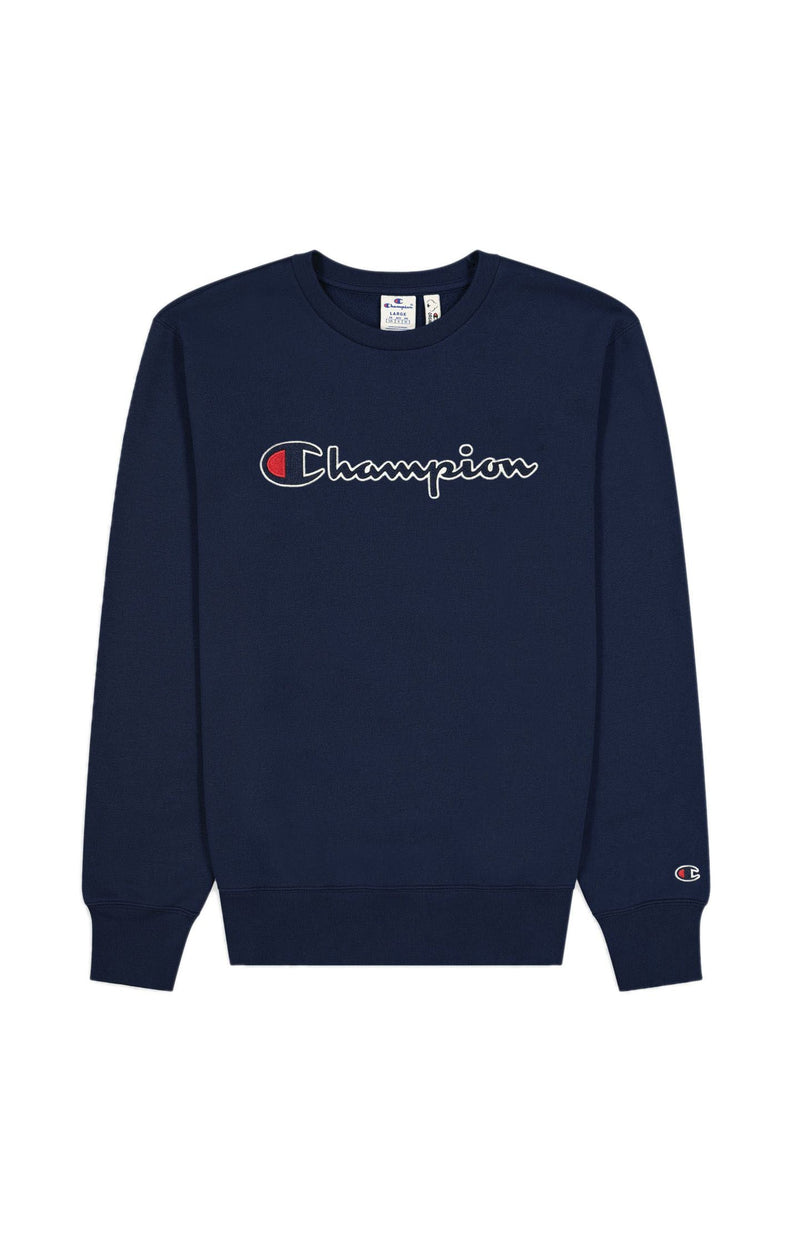 Sweatshirt Champion Crewneck - Bleu