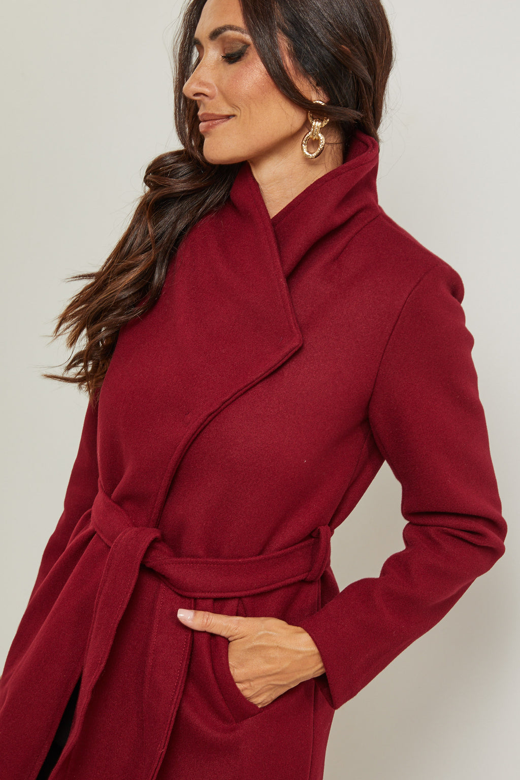 Manteau - Bordeaux