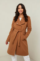 Coat 98696 - Camel