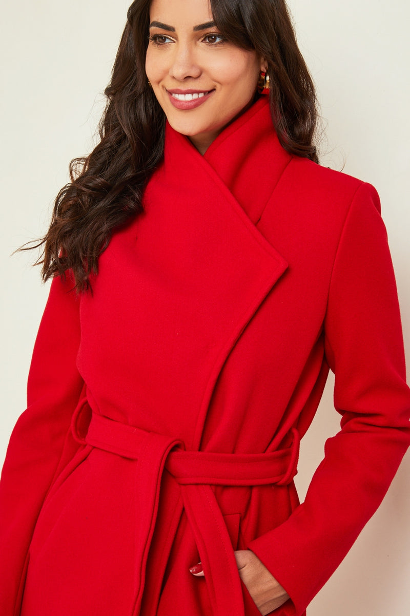 Coat 98696 - Red