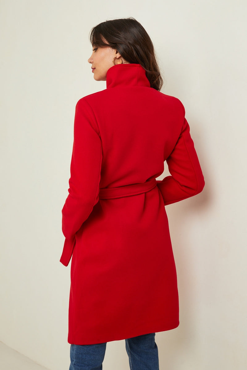 Coat 98696 - Red