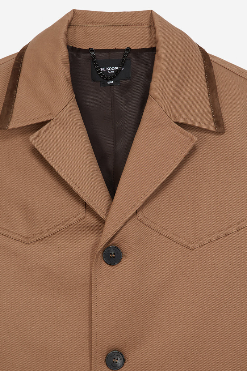 The Kooples - Manteau Marron - Homme