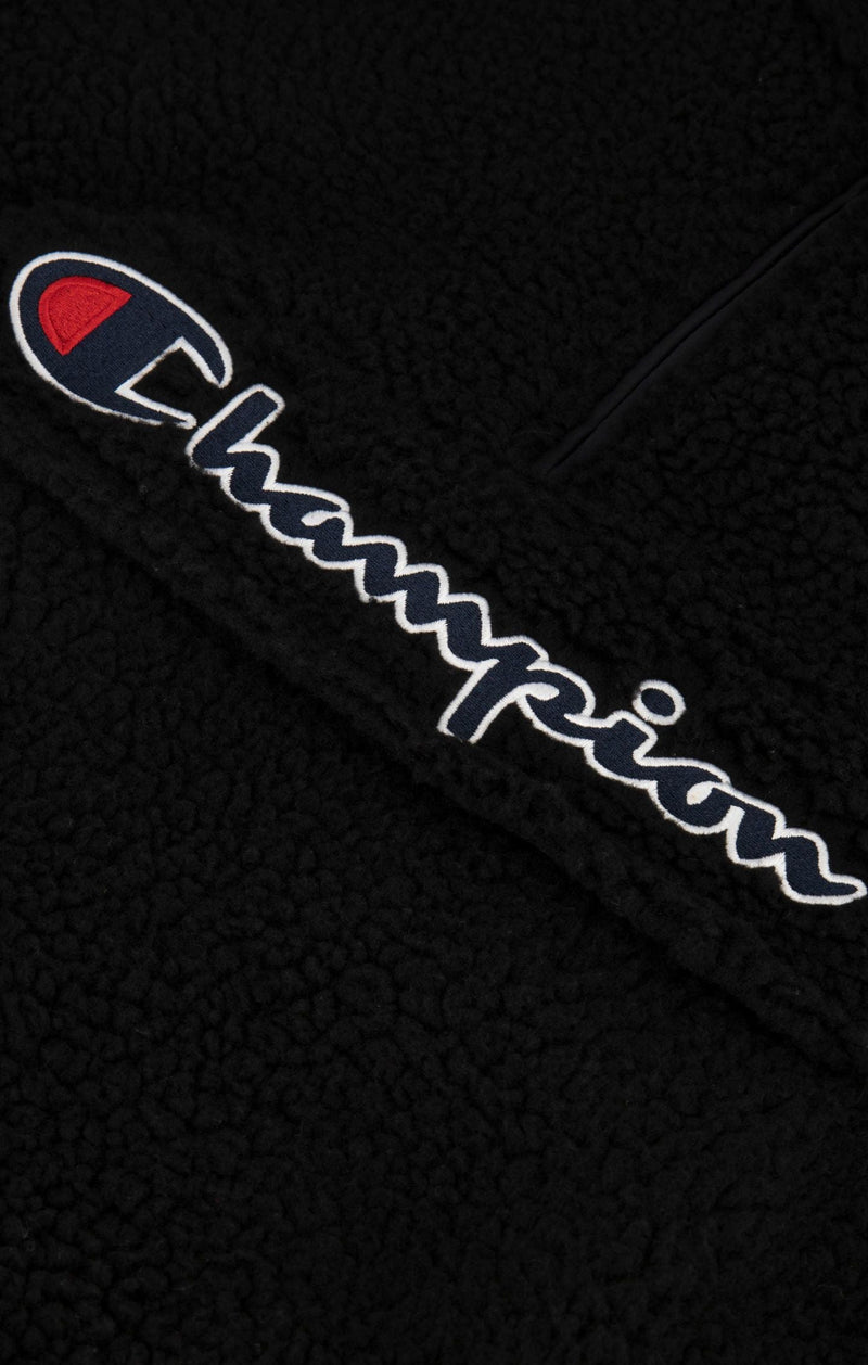 Sweat À Capuche Champion Half Zip Top - Noir