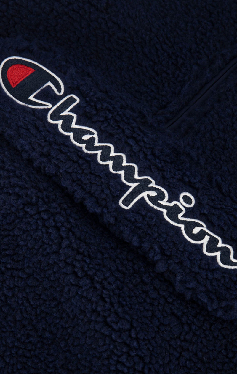 Sweat À Capuche Champion Half Zip Top - Bleu Marine