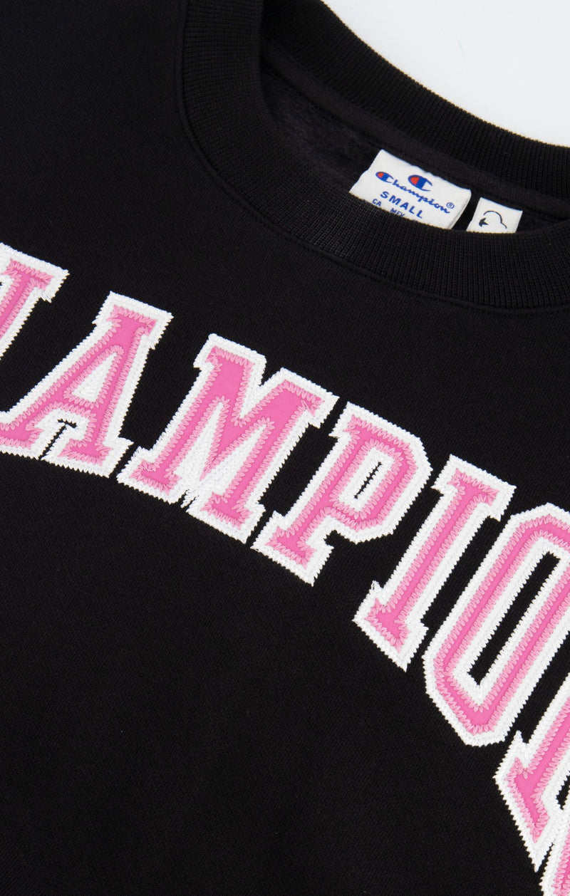 Sweatshirt Champion Crewneck - Noir