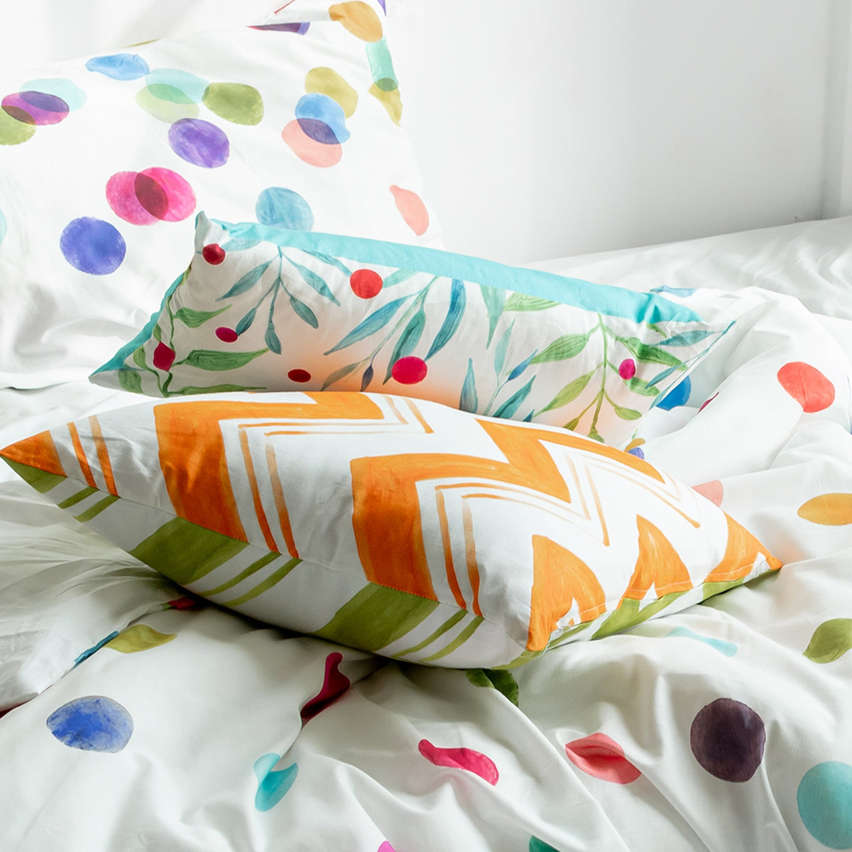 Fodera Per Cuscino Confetti - Multicolore