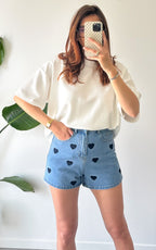 Shorts in Jeans Monterosso - Blu