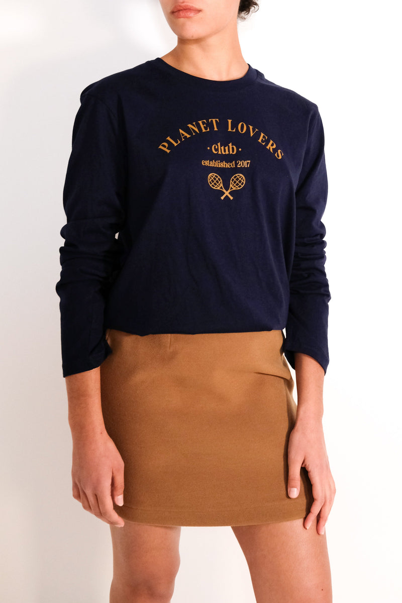 T-Shirt Tom - Navy/Camel