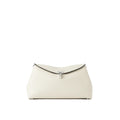 Toteme - Bolso de piel T-Lock - Mujeres - Crema