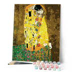 Pintura por números - El beso de Klimt