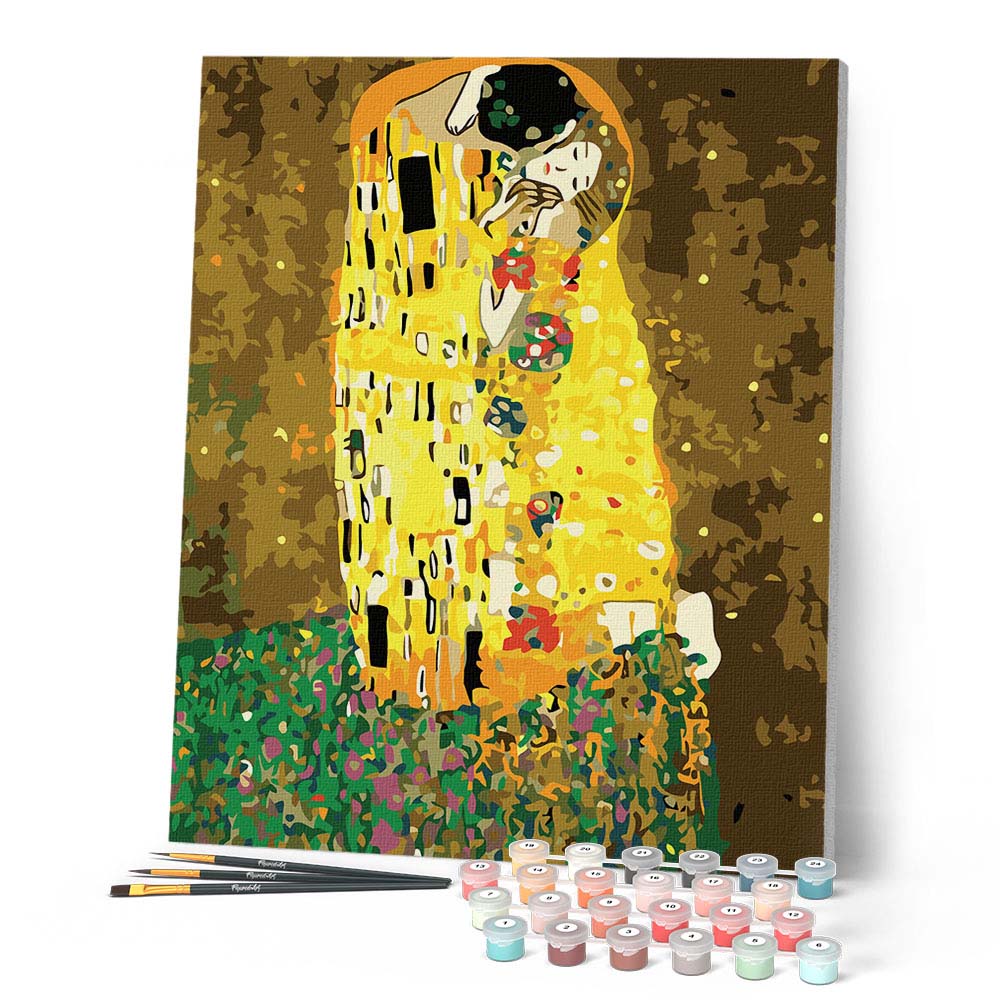 Pintura por números - El beso de Klimt