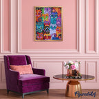 Pintura por números - Gatos abstractos