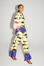 Pantalones Aurora con estampado Tie And Dye de The Funky