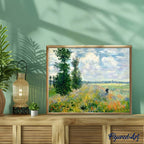 Peinture Par Numéros - Monet Champ De Coquelicots