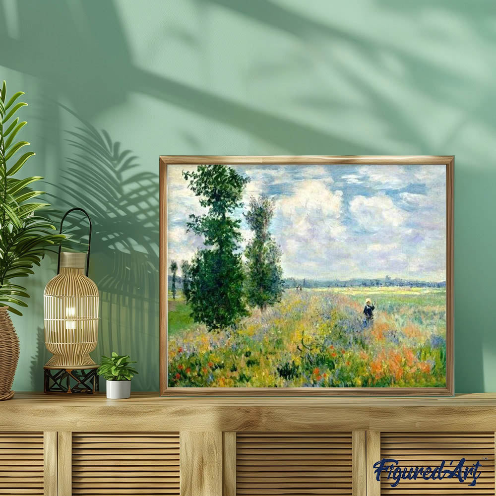 Peinture Par Numéros - Monet Champ De Coquelicots