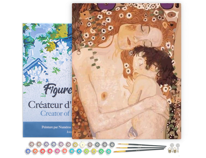 Peinture Par Numéros - Mère Et Enfant De Klimt