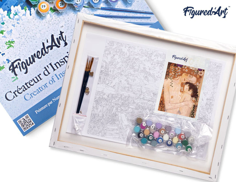 Peinture Par Numéros - Mère Et Enfant De Klimt