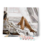 Peinture Par Numéros - Repos Face À La Mer
