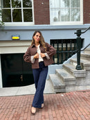 Veste Trench Edith En Coton Liberty Marron