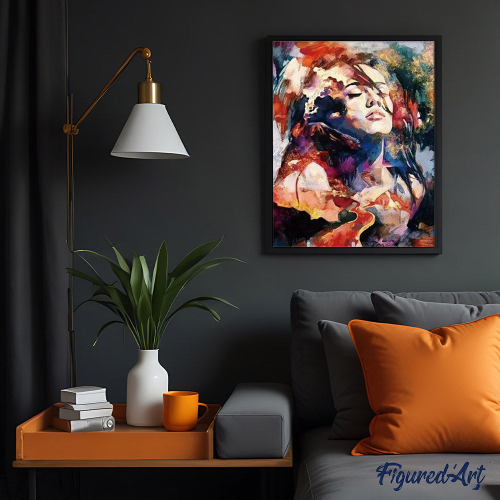 Peinture Par Numéros - Femme Aquarelle