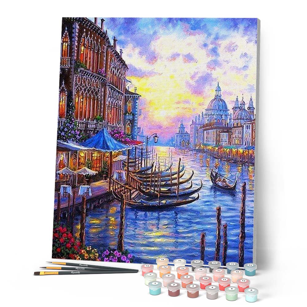 Peinture Par Numéros - Le Grand Canal De Venise