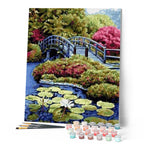 Peinture Par Numéros - Le Pont De Nihonbashi Au Japon
