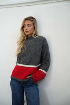 Tommy Loose-Fit Jumper - Tricolour