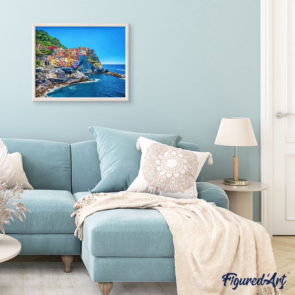 Peinture Par Numéros - Village Des Cinq Terres
