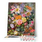 Paint by Numbers - Explosions of Flowers