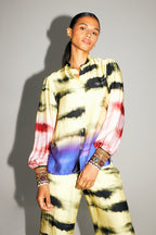 La Chemise Darline Imprimé Funky Tie And Dye