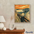 Pintura por números - El grito