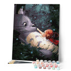Peinture Par Numéros - Souris Et Petite Fille