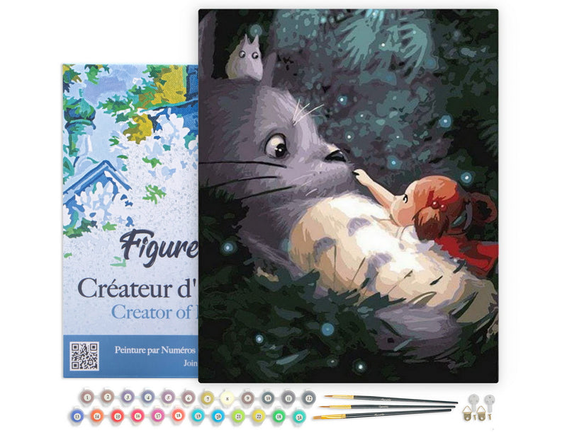 Peinture Par Numéros - Souris Et Petite Fille