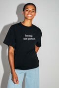 Camiseta The Colette Collector de punto de algodón y modal negro