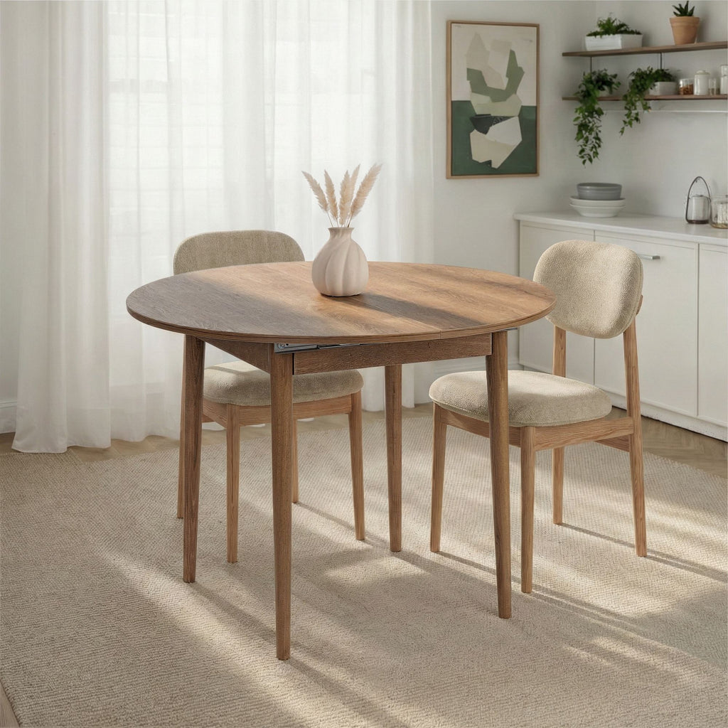 Viona - Extendable Dining Table - Kafkas Oak