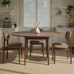 Viona - Extendable Dining Table - Barok Walnut