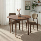 Viona - Extendable Dining Table - Barok Walnut