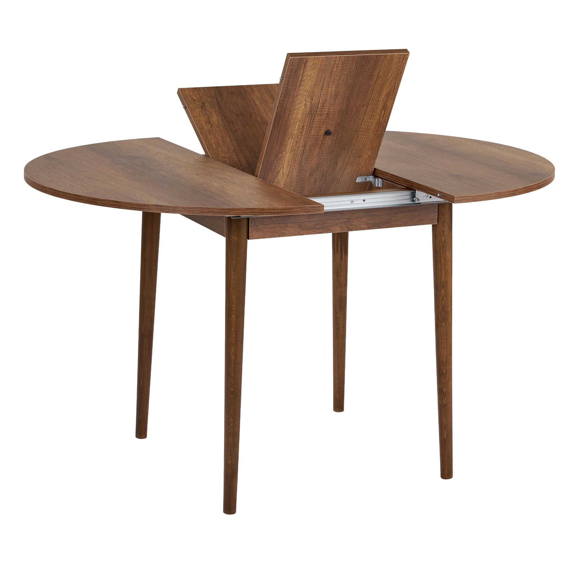 Viona - Extendable Dining Table - Barok Walnut