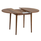 Viona - Extendable Dining Table - Barok Walnut