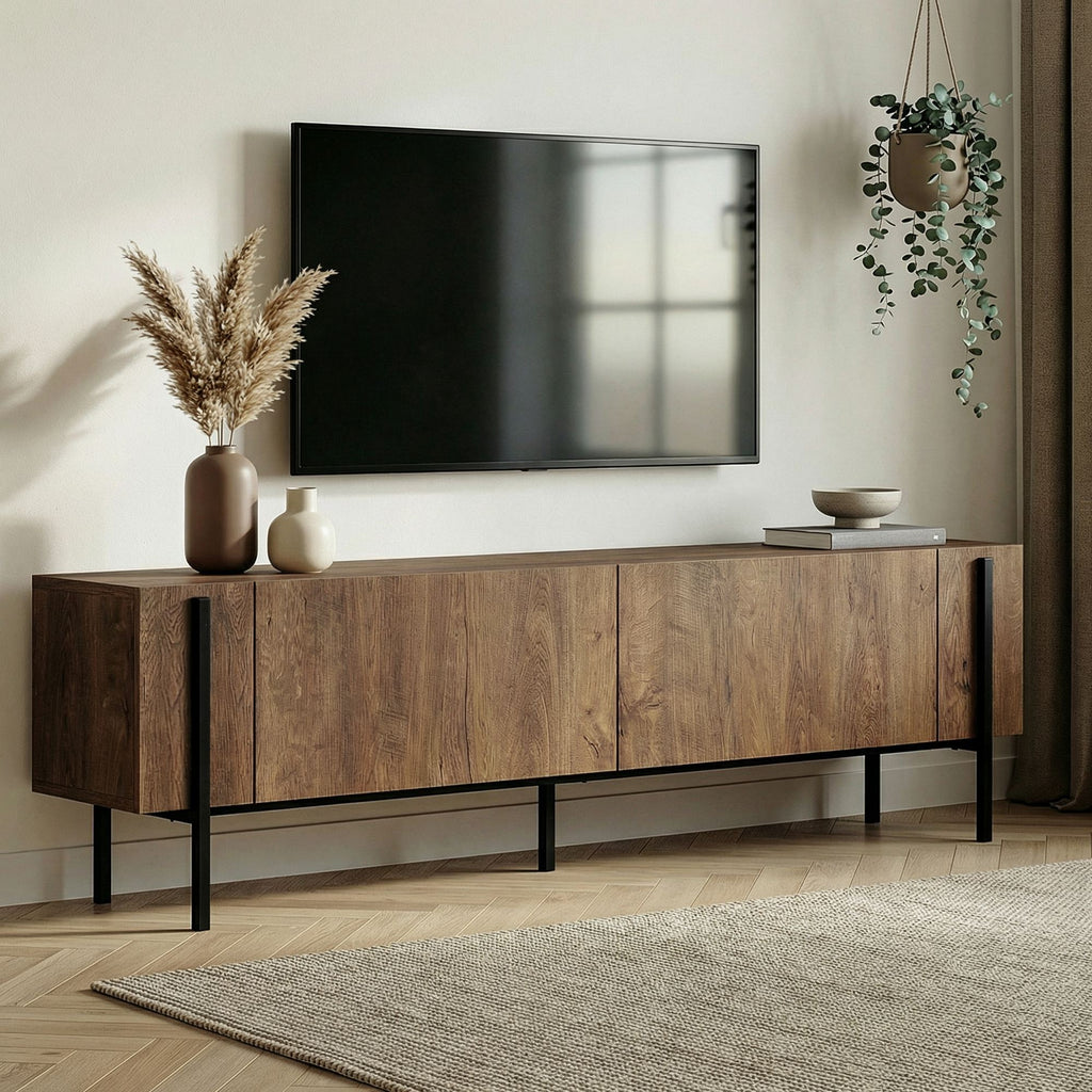 Mueble de TV Nexus - Kafkas Oak/Negro