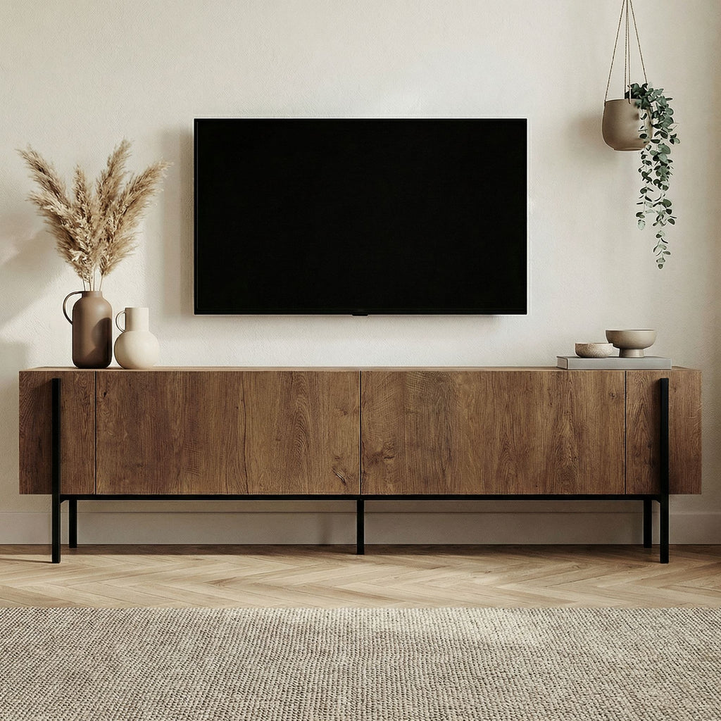 Mueble de TV Nexus - Kafkas Oak/Negro