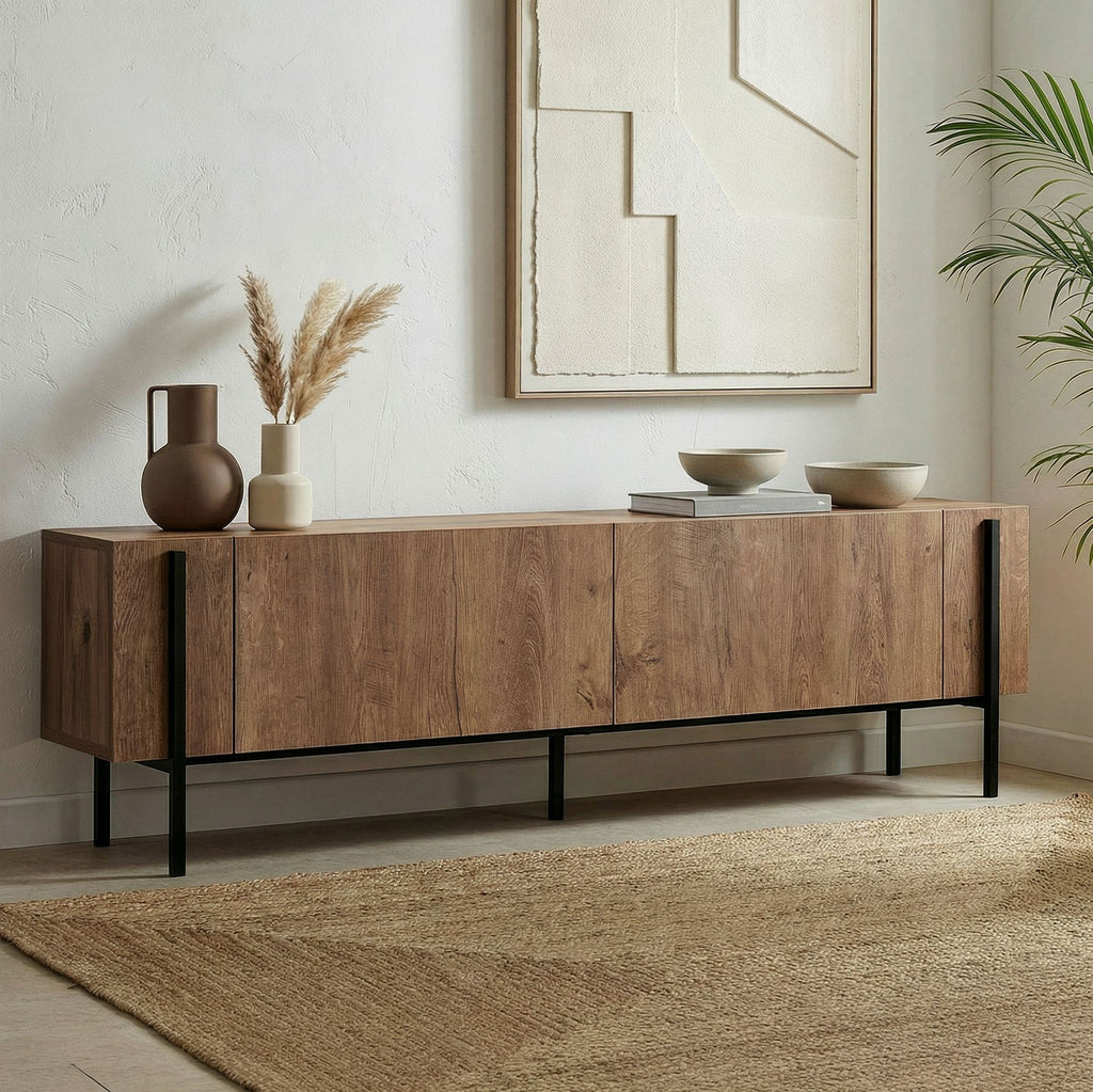 Mueble de TV Nexus - Kafkas Oak/Negro