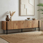 Nexus - TV Stand - Atlantic Pine/Black