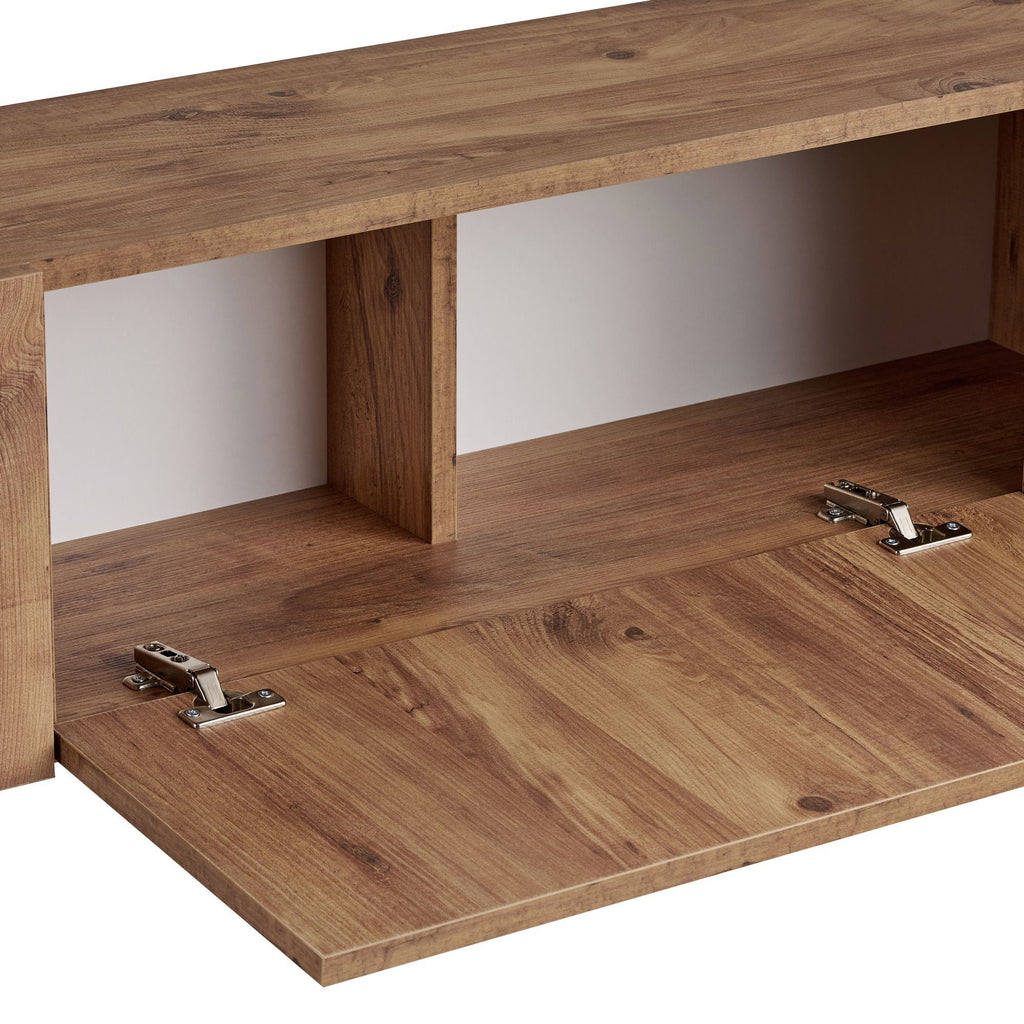 Nexus - TV Stand - Atlantic Pine/Black