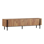 Nexus - TV Stand - Atlantic Pine/Black