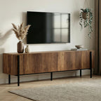 Nexus - TV Stand - Barok Walnut/Black
