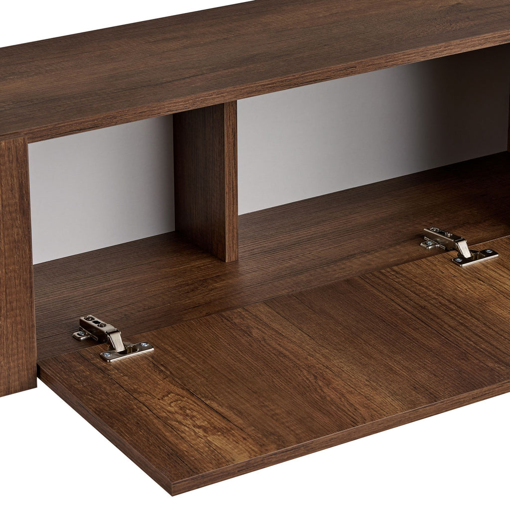 Nexus - TV Stand - Barok Walnut/Black