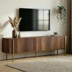 Nexus - TV Unit - Barok Walnut/Gold
