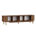 Nexus - TV Unit - Barok Walnut/Gold